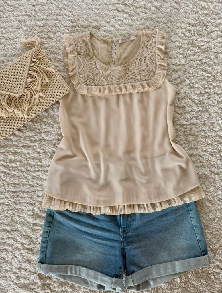 Blouse Rinascimento, Vêtements | Femmes, Blouses & Tuniques, Enlèvement ou Envoi, Neuf, Taille 38/40 (M), Beige