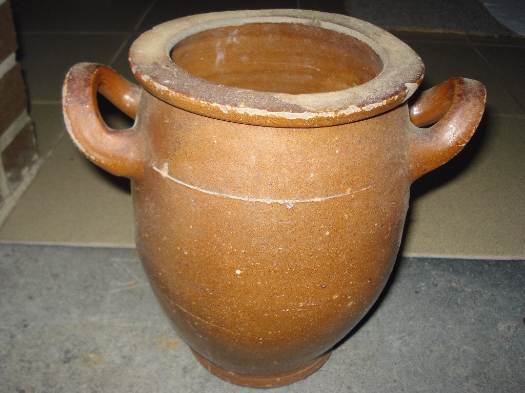 Te koop vintage boterpot, Ophalen