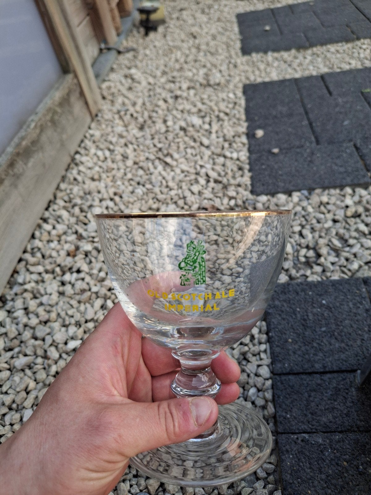 Oud bierglas old scotch ale imperial, Ophalen of Verzenden