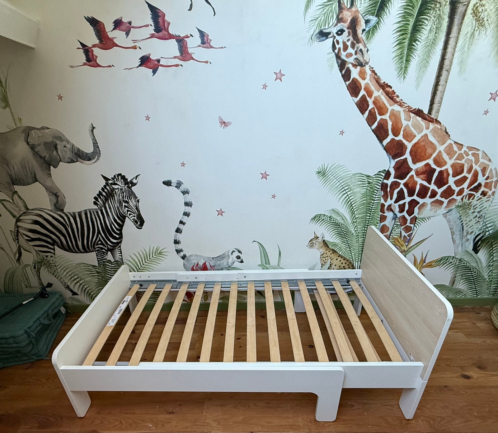 Lit évolutif enfant IKEA Släkt, 70 à 85 cm, Sommier à lattes, Enlèvement, 180 cm ou plus