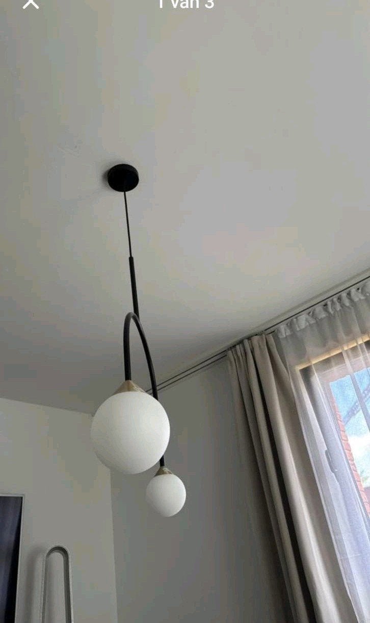 2 lampes suspendues Faye - élégante et intemporelle Suspensi, Enlèvement