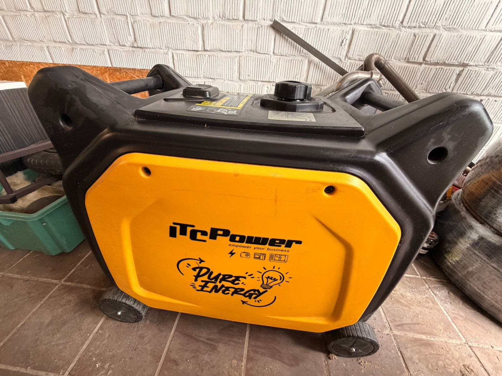 Generator, Ophalen, Zo goed als nieuw