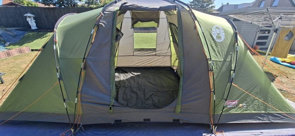 koepeltent Coleman Bering 4, Caravans en Kamperen, Ophalen, Zo goed als nieuw, Tot en met 4