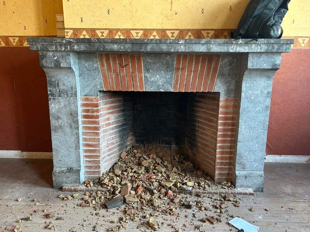 Cheminee a demonter, Maison & Meubles, Enlèvement, Comme neuf