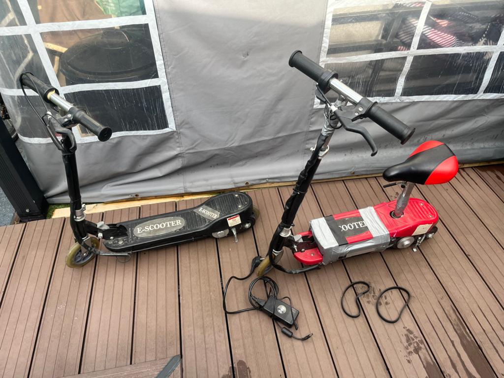 2 Kinderstepjes (24V - 120W), Fietsen en Brommers, Ophalen, Gebruikt, Elektrische step (E-scooter)