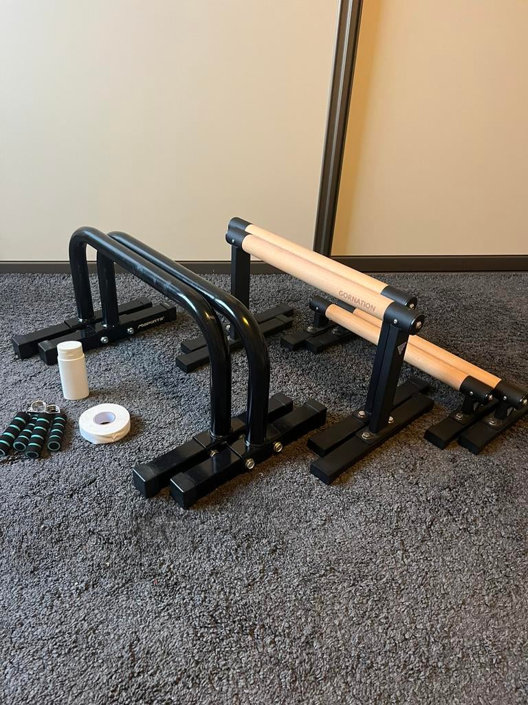 NEW Calisthenics Gornation Max/Pro + Metal Parallettes, Ophalen, Nieuw