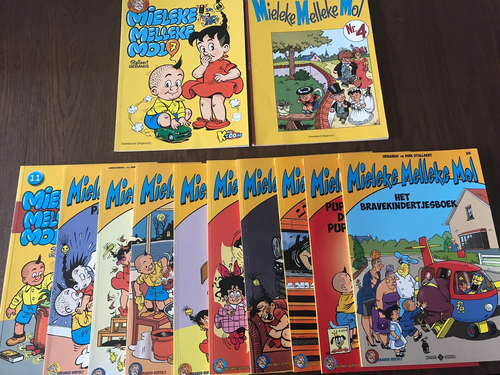 Mieleke Melleke Mol Strips €4,00, Boeken, Ophalen, Zo goed als nieuw