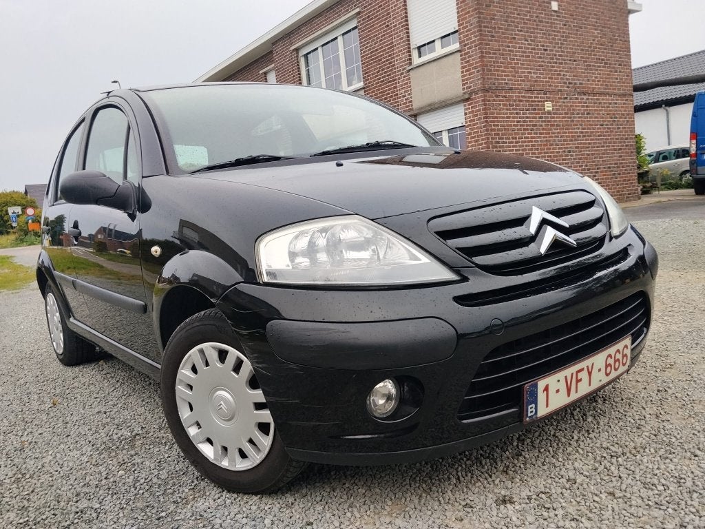 CITROEN C3/1100cc BENZINE/GEKEURD/GEKEURD/GARANTIE, Zwart, Bedrijf, C3, Handgeschakeld