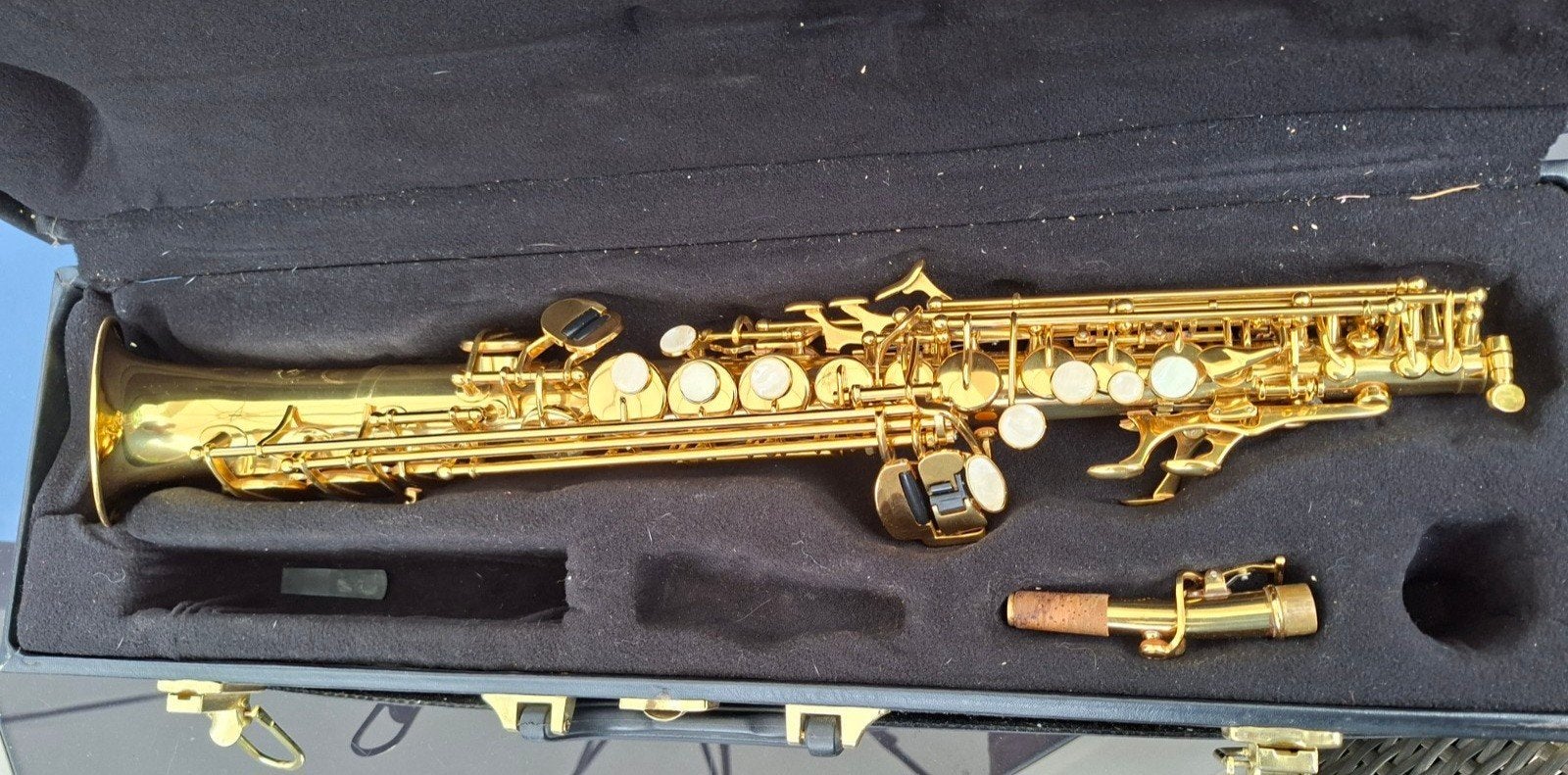 Très beau saxophone soprano, Musique & Instruments, Instruments à vent | Saxophones, Enlèvement ou Envoi, Comme neuf, Soprano