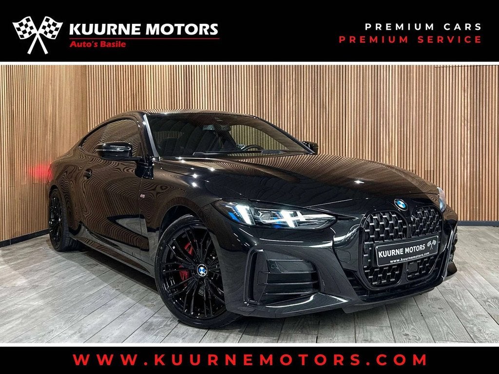 BMW 4 Serie 420 iA Coupé M Pack Alu19"/Acc/LedAdap/Leder/Ca, Auto's, Automaat, Gebruikt, 4 cilinders, https://public.car-pass.be/vhr/3a4a5fe9-22f2-4b7d-a298-65bb7206e660