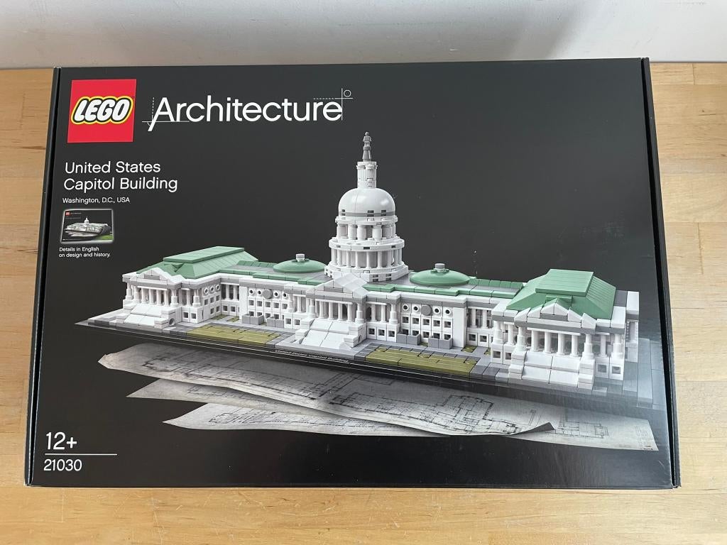 Lego 21030: United States Capitol Building, Lego, Nieuw, Architecture, Ophalen of Verzenden