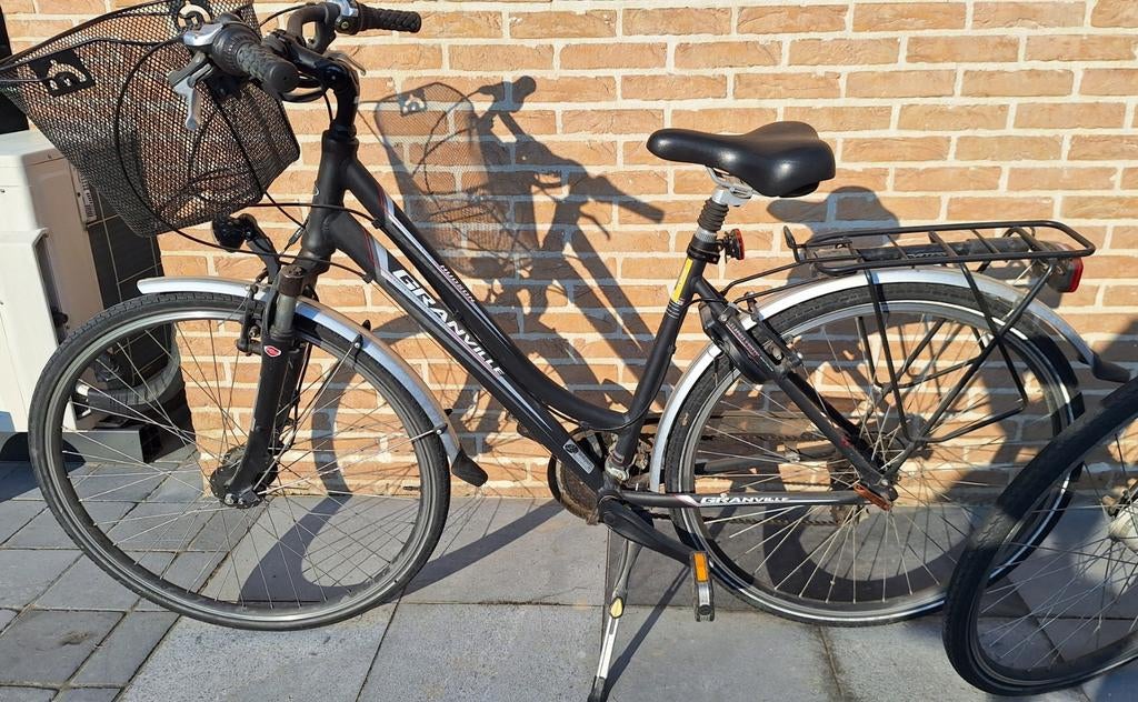 Granville damesfiets, Ophalen
