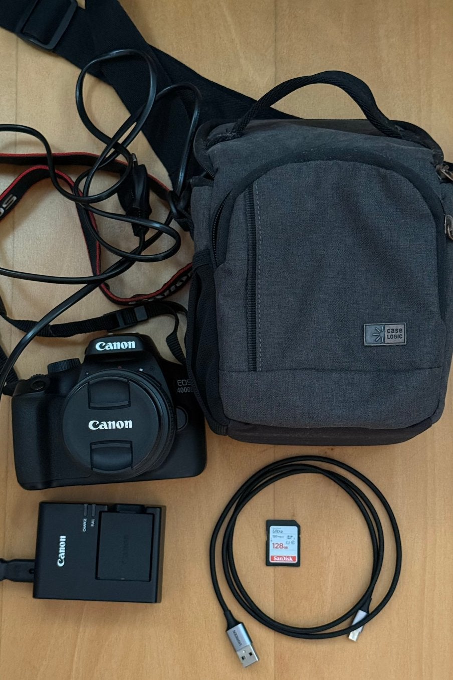 Canon EOS 4000D, TV, Hi-fi & Vidéo, Enlèvement, Comme neuf, Canon