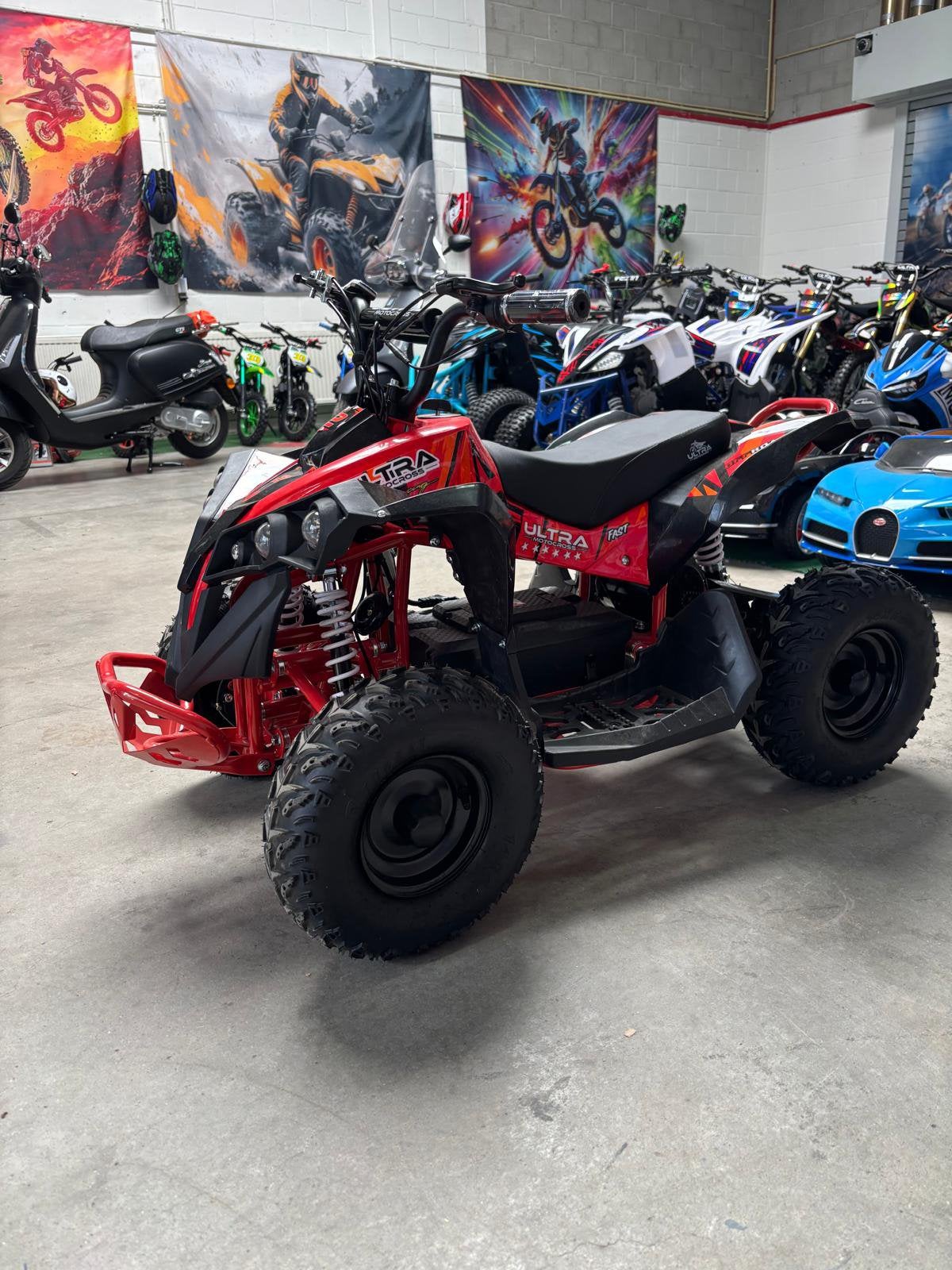 Batterie Quad électrique rouge Ultra Motocross 1000W 48V, Enlèvement ou Envoi, Neuf