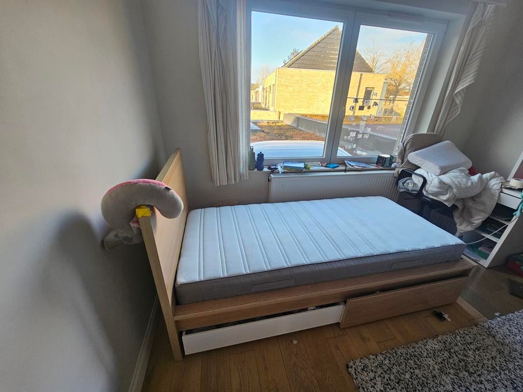 Eenpersoonsbed Gentbrugge ophalen, Huis en Inrichting, Slaapkamer | Bedden, Ophalen