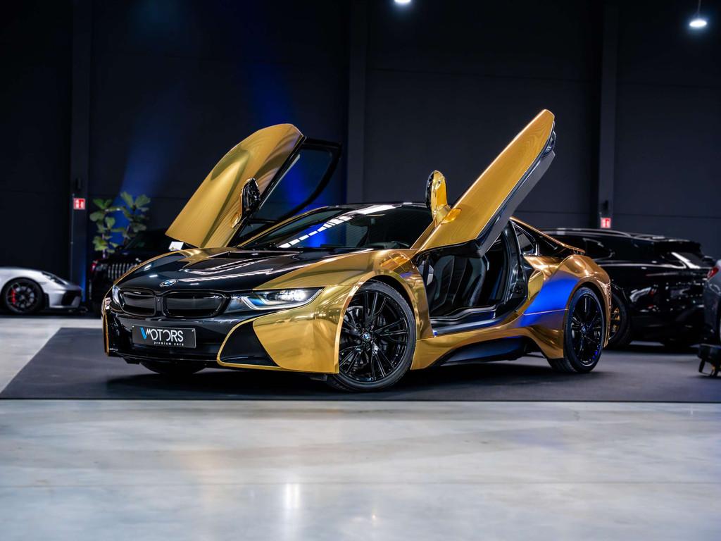 BMW i8 i8 PHEV - H&K - HUD - First owner - Full service, Auto's, BMW, Automaat, 4 zetels, Gebruikt, Leder