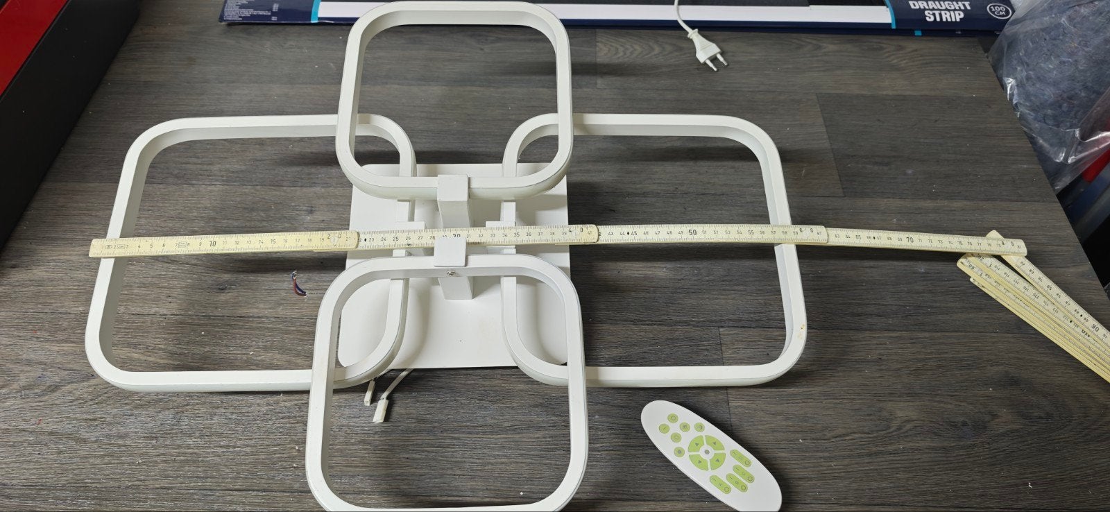 plafonnier Led moderne, Maison & Meubles, Blanc, Moderne, LED, Comme neuf