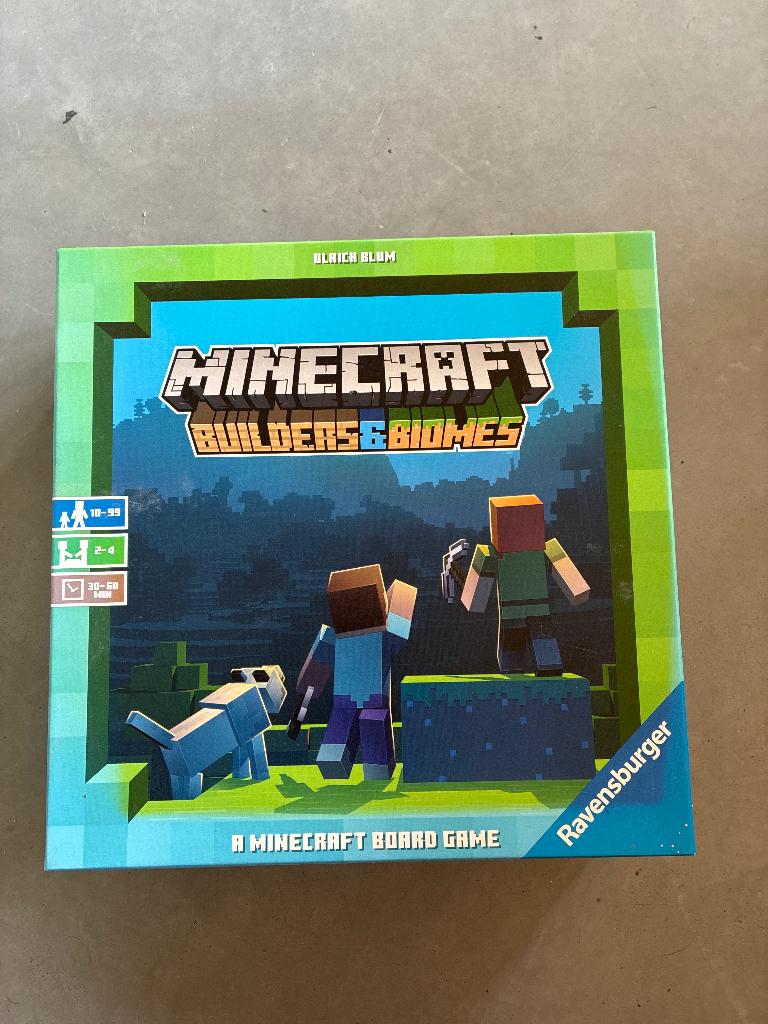 Minecraft bordspel, Trois ou quatre joueurs, Enlèvement, Comme neuf, Ravensburger