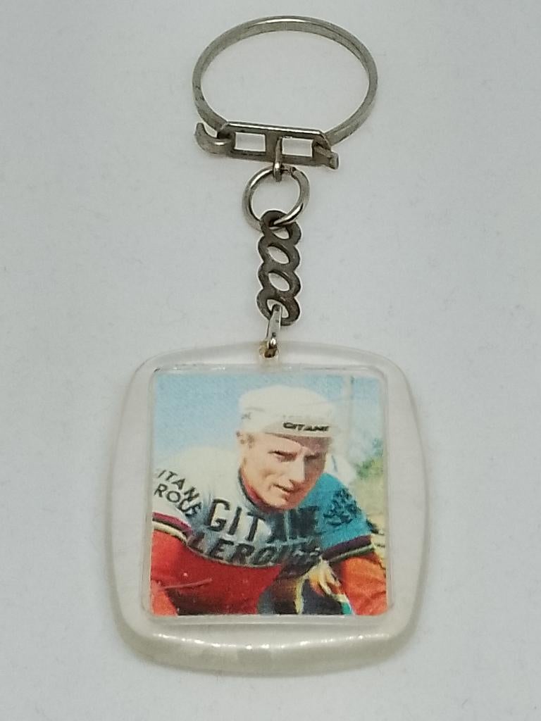 Vintage Wieler Sleutelhanger André Darrigade – Gitane Leroux, Enlèvement ou Envoi, Utilisé, Sport