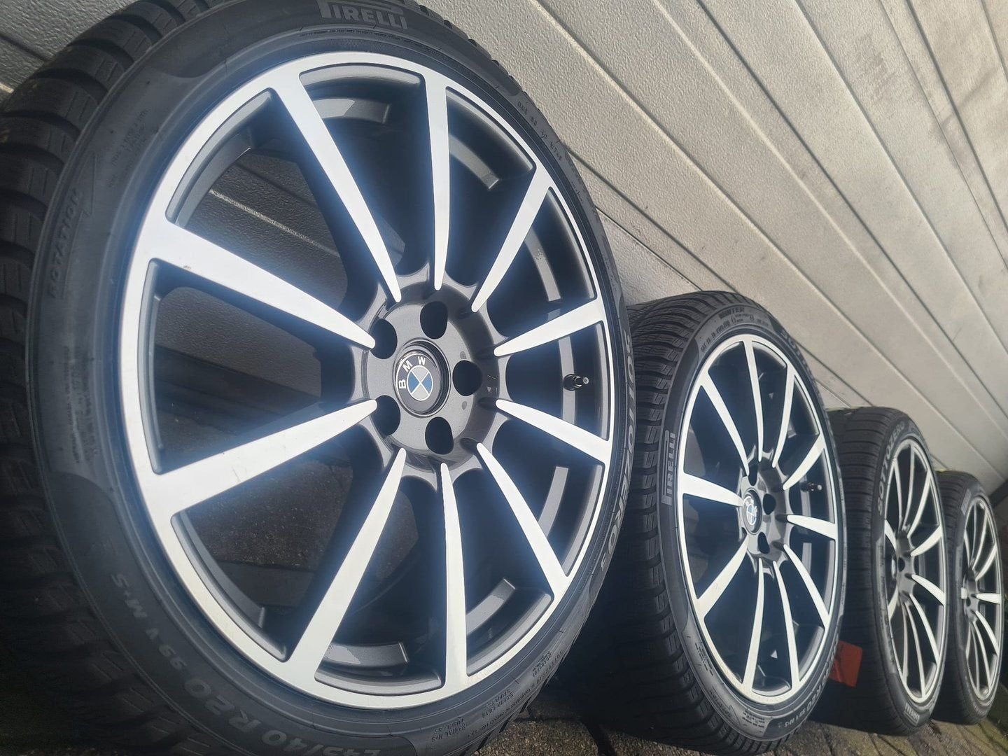 20  BMW 7 serie G10 G11 6GT i5 IX3 X3 X4 velgen winterbanden, Pneus et Jantes, Véhicule de tourisme, -, Utilisé