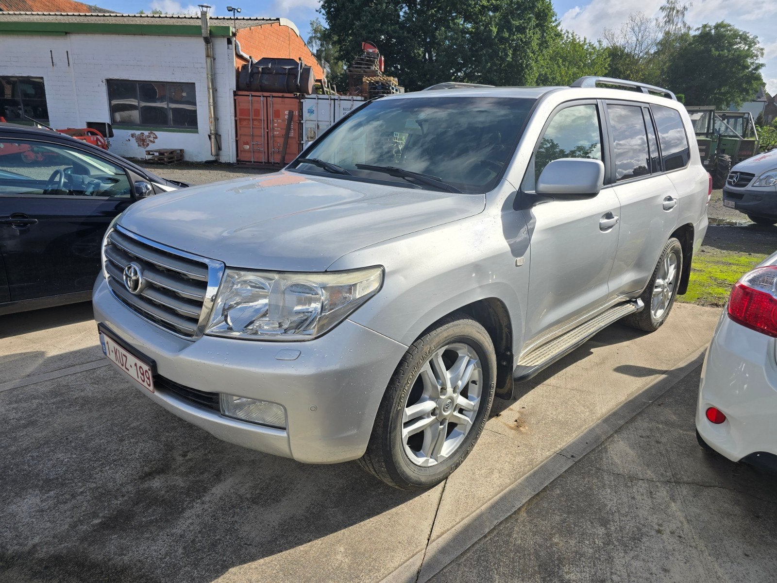 Toyota Landcruiser 200 4,5disel V8, Autos, Cuir, Argent ou Gris, Achat, 7 places