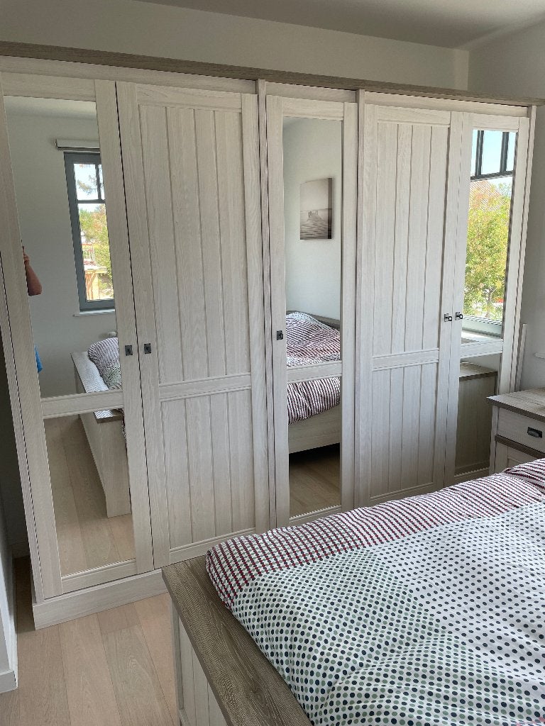 slaapkamer, Huis en Inrichting, Slaapkamer | Complete slaapkamers, Ophalen, Zo goed als nieuw, Tweepersoons, Landelijk
