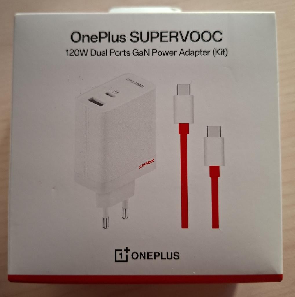 oneplus supervooc 120w dual ports gan power adapter kit, Télécoms, Téléphonie mobile | Chargeurs pour téléphone, Enlèvement, Neuf
