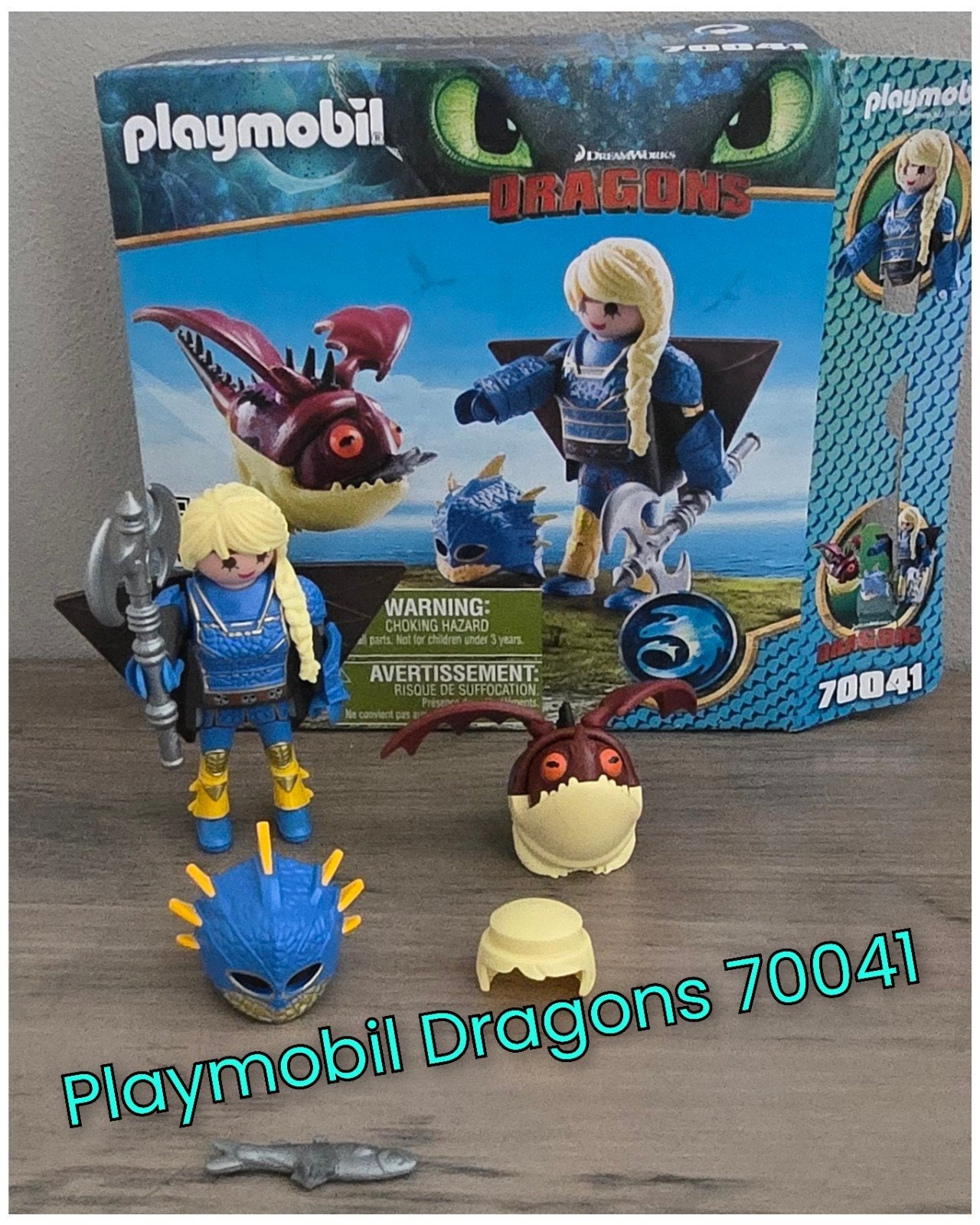 Playmobil Dragons 70041 – Complet avec boîte, Enlèvement ou Envoi, Kit complet, Utilisé, Dragons