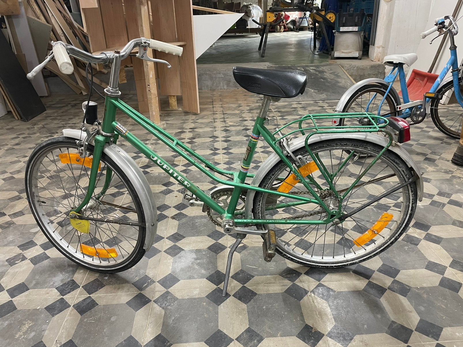 Retro meisjesfiets 20 inch (6-8j), Ophalen