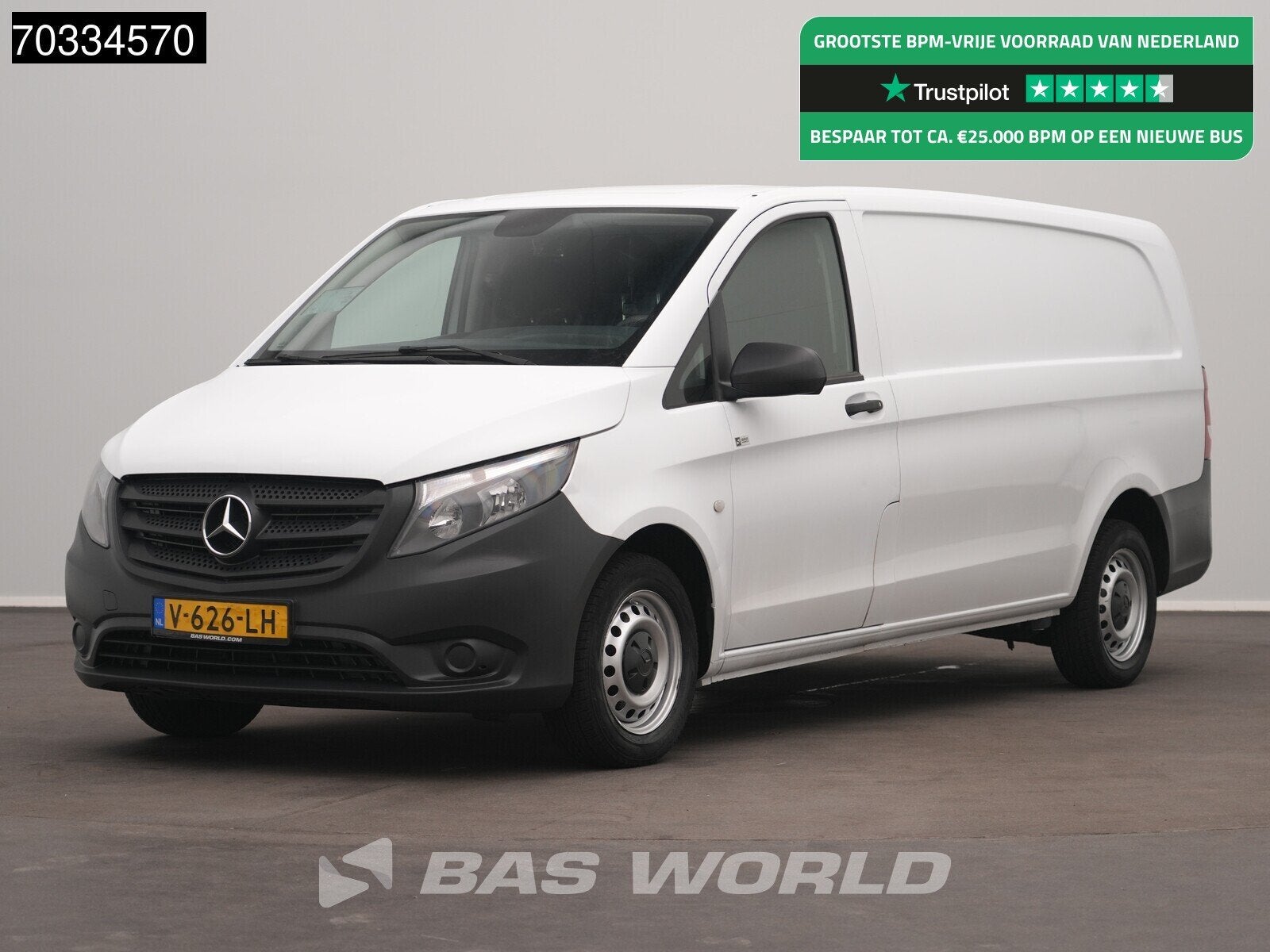 Mercedes Vito 116 Trekhaak L3H1 XL Navi Airco Cruise Camera, Capteur de lumière, Euro 5, Achat, Entreprise