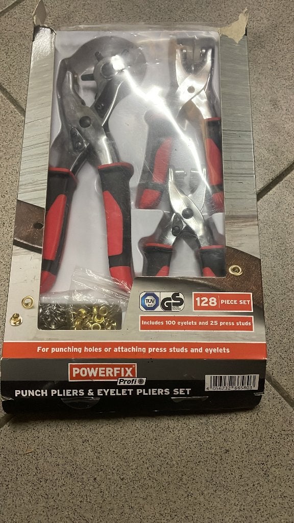 Powerfix Ponstangenset - gaatjestang + oogjestangen 128-, Hobby en Vrije tijd, Ophalen of Verzenden