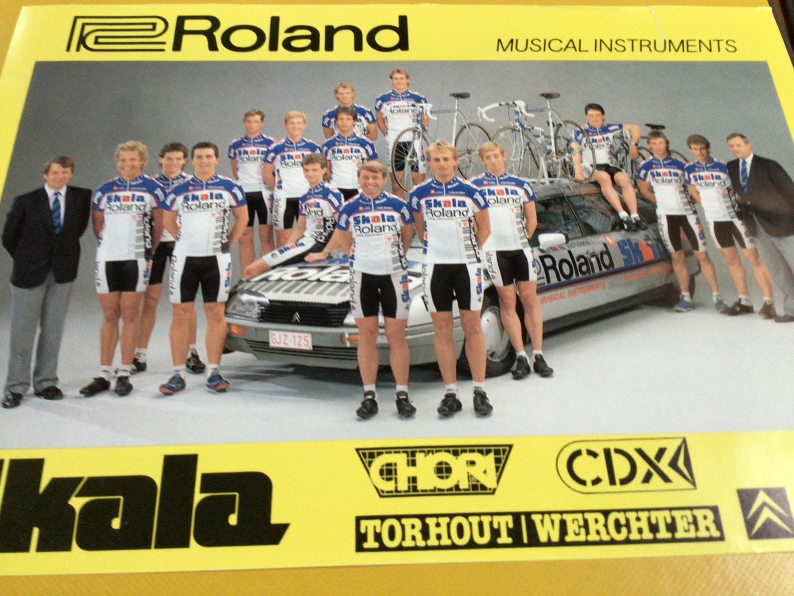 Wielerkaart team roland colnago thurau hennie kuiper, Sports & Fitness, Enlèvement ou Envoi