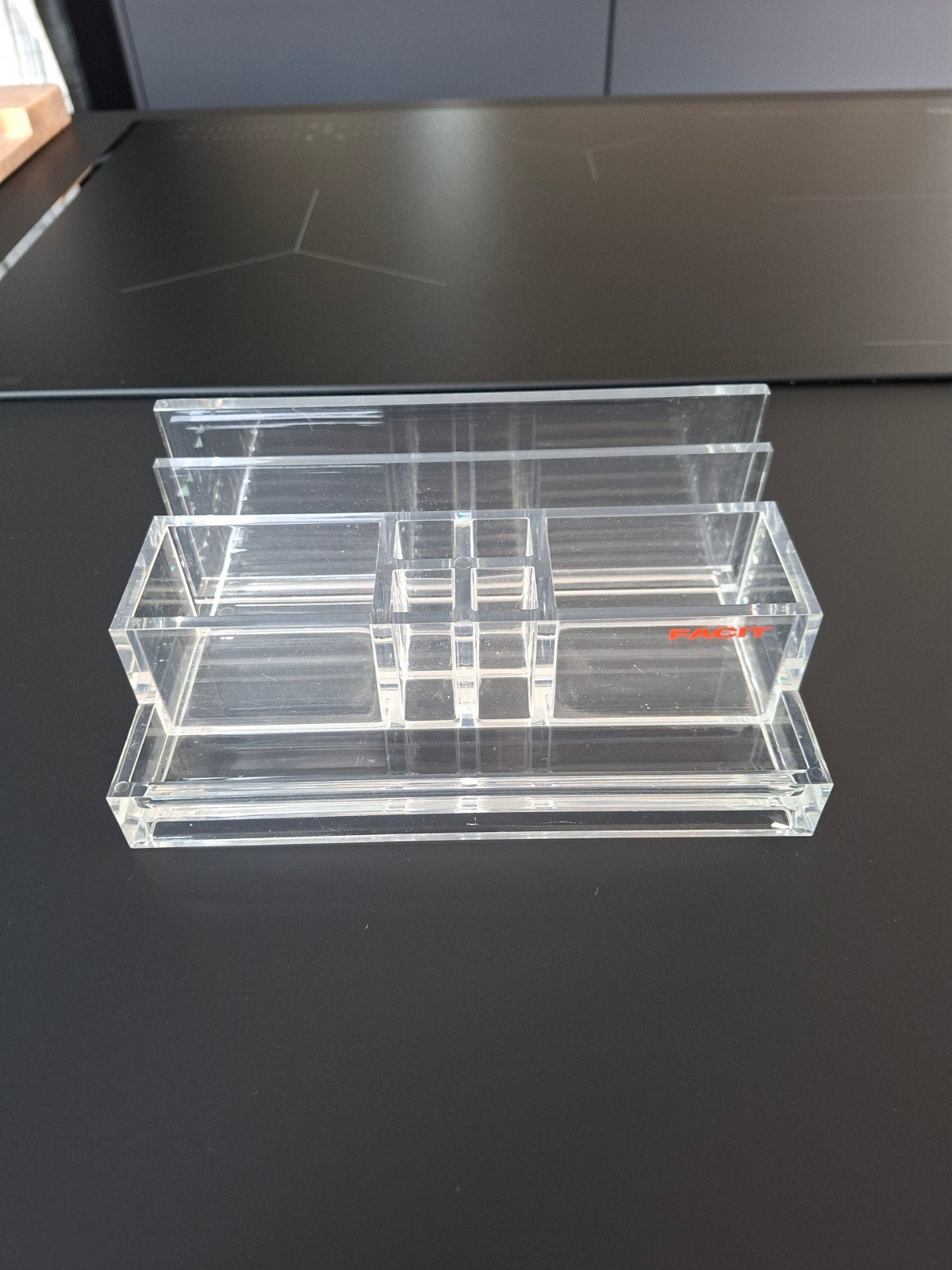 Lucite bureau-organizer. 22X13. VINTAGE, Ophalen of Verzenden