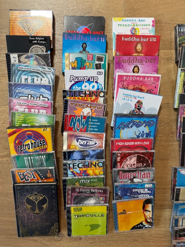 131 x House CD's Tomorrowland, Serious Beats, La Rocca, Ophalen of Verzenden, Gebruikt, House, Verzamelalbum