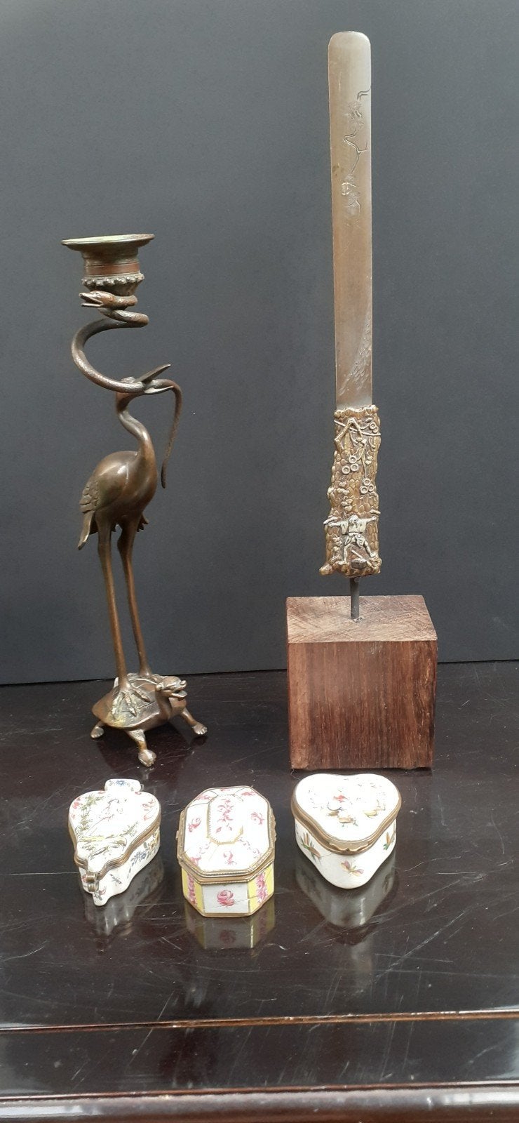 lot oude voorwerpen, Antiek en Kunst, Ophalen