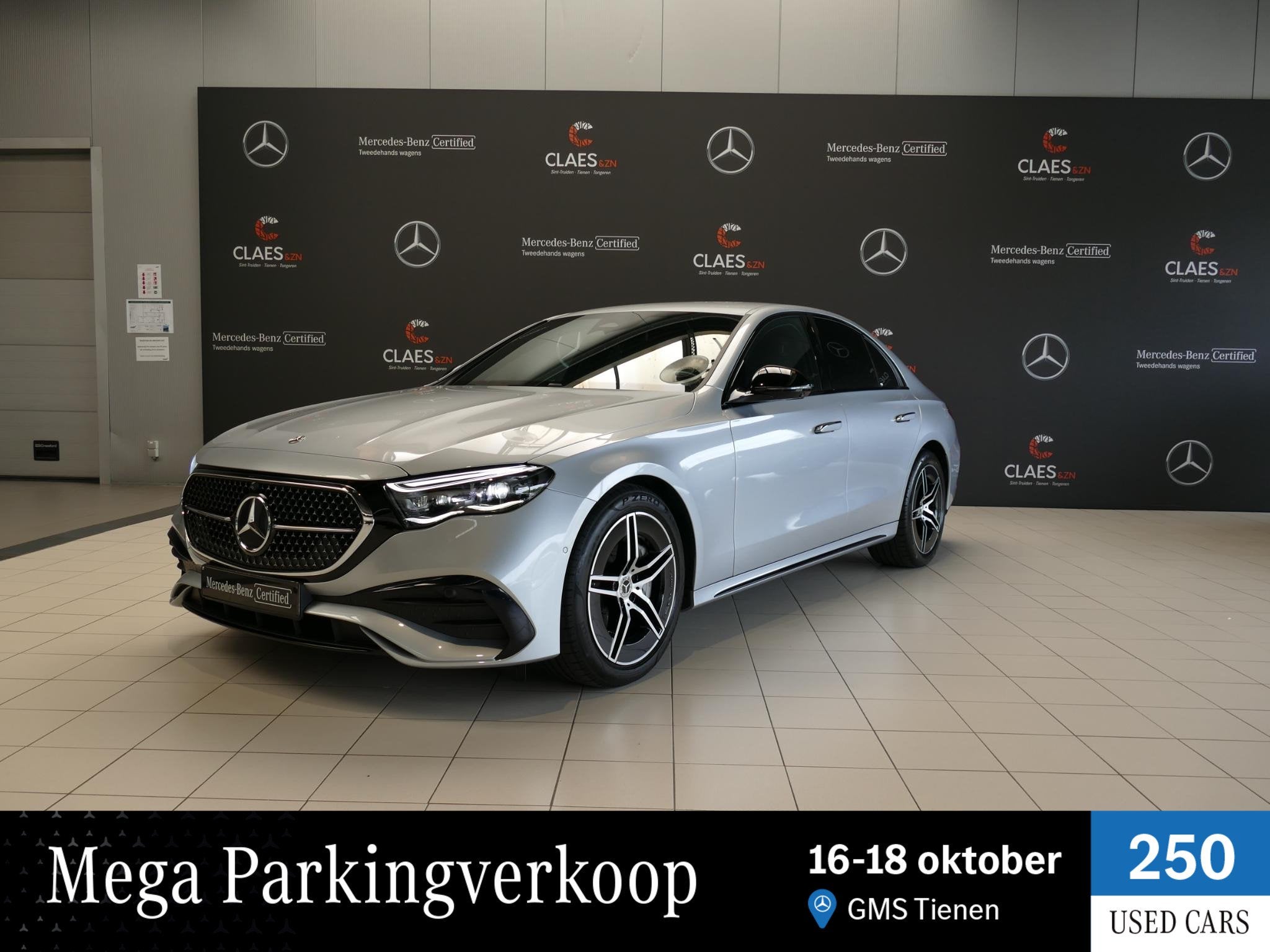 Mercedes-Benz E-Klasse Berline E 200 Star Edition DOS 9073, Autos, Radio, Argent ou Gris, Achat, Entreprise