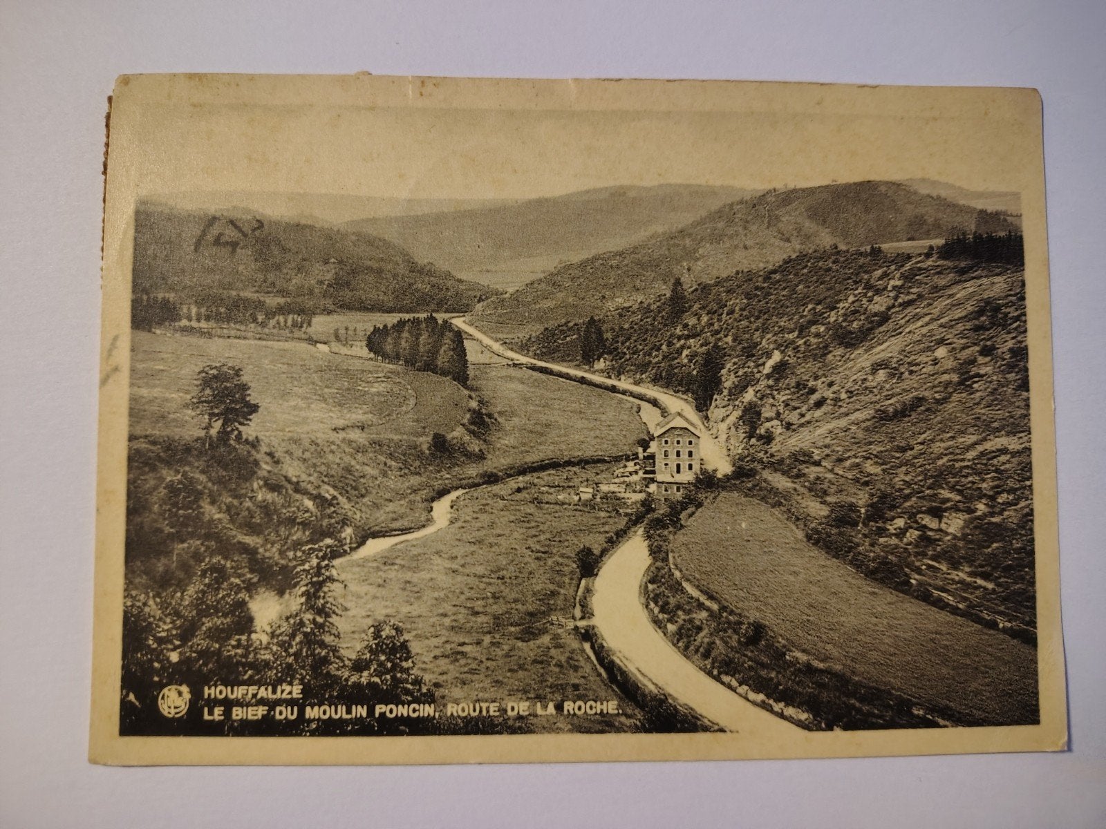 Houffalize LE BIEF DU MOULIN PONCIN, ROUTE DE LA ROCHE., Enlèvement ou Envoi