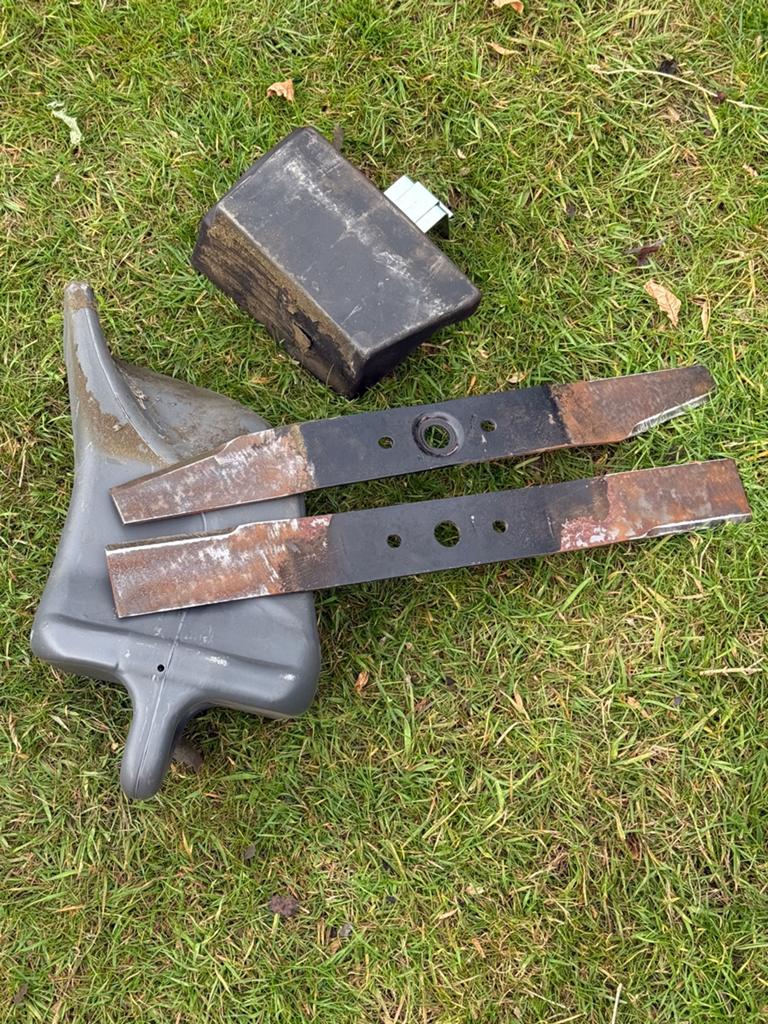 Mulching kit, Enlèvement