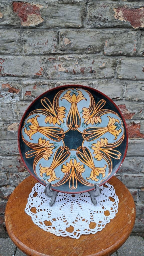 Rate Haviland 19th/1870-1880/Barrois keramische plaat, Ophalen