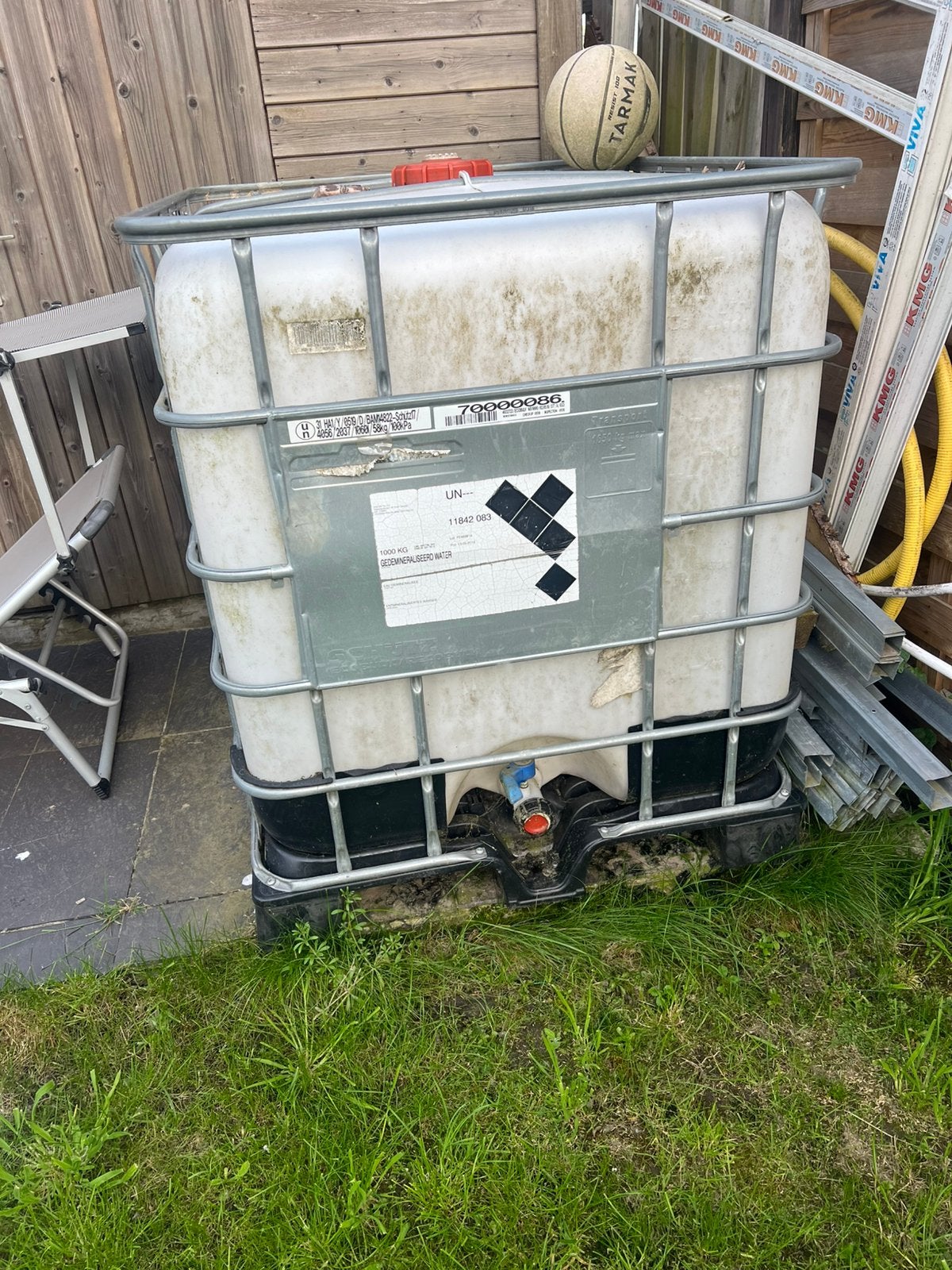 Baril de pluie à vendre, Enlèvement, Utilisé