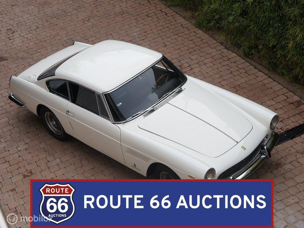 Ferrari 250 GTE 2+2 | 1962 | Route 66 Auctions, Auto's, Zwart, Bedrijf, Handgeschakeld, Overige carrosserie