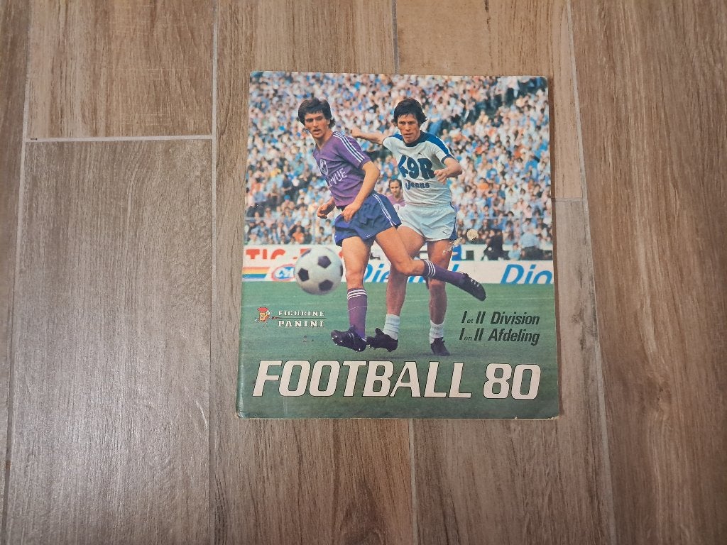 PANINI "FOOTBALL 80 ", Ophalen of Verzenden, Gebruikt, Sticker