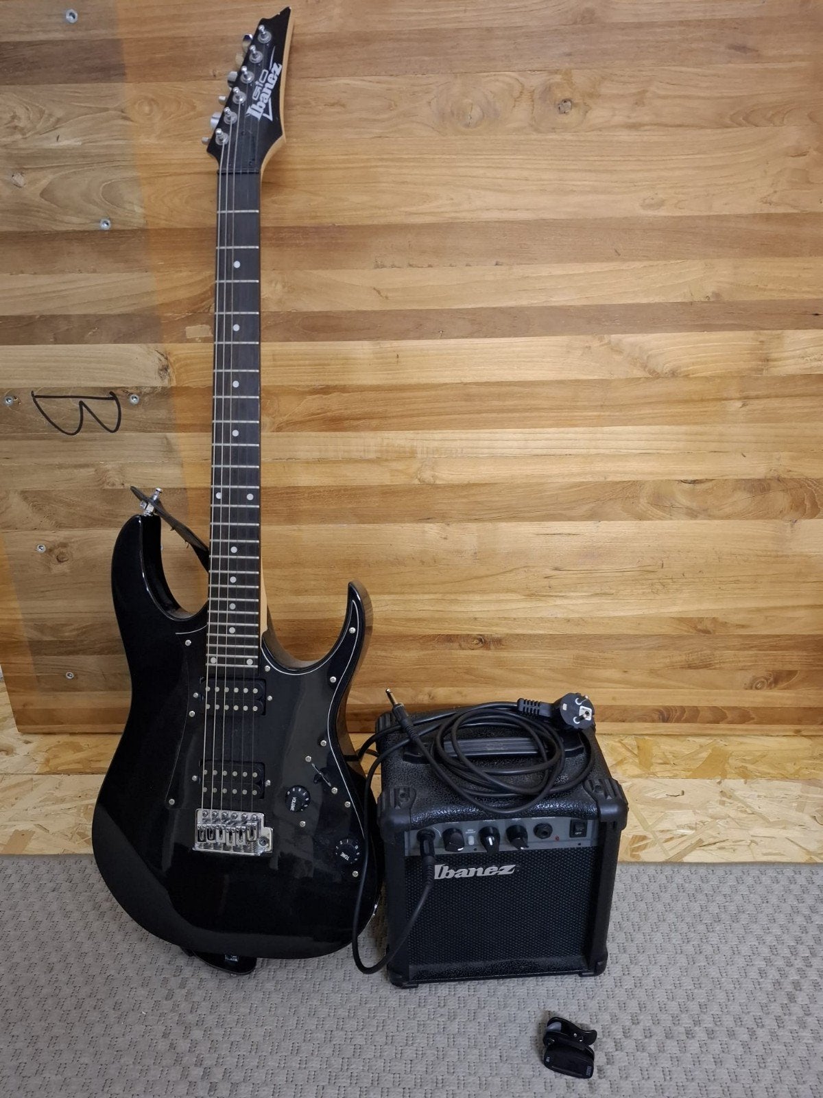 guitare électrique Ibanez Gio avec amplificateur, Enlèvement, Comme neuf, Ibanez, Avec ampli