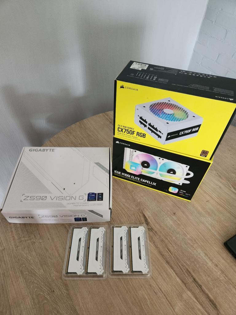 PC upgrade kit: Intel i9-11900K Z590 32Gb DDR4 RTX 3060, Enlèvement
