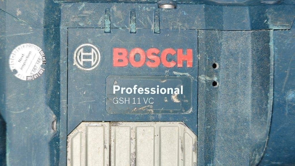 Bosch Professional GSH 11 VC Breekhamer (1700W / 23 Joule), Boor- en/of Breekhamer, Ophalen of Verzenden, Klopboormechanisme, Gebruikt