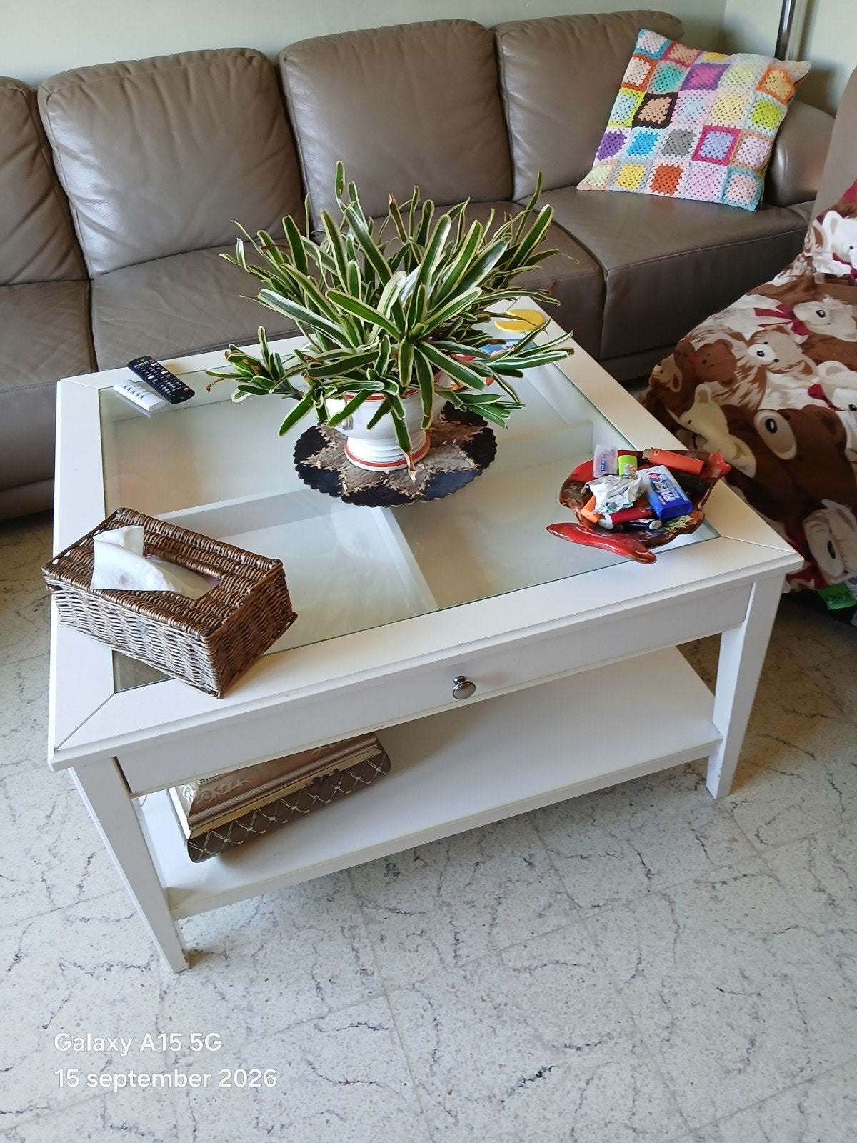 salontafel ikea, Ophalen