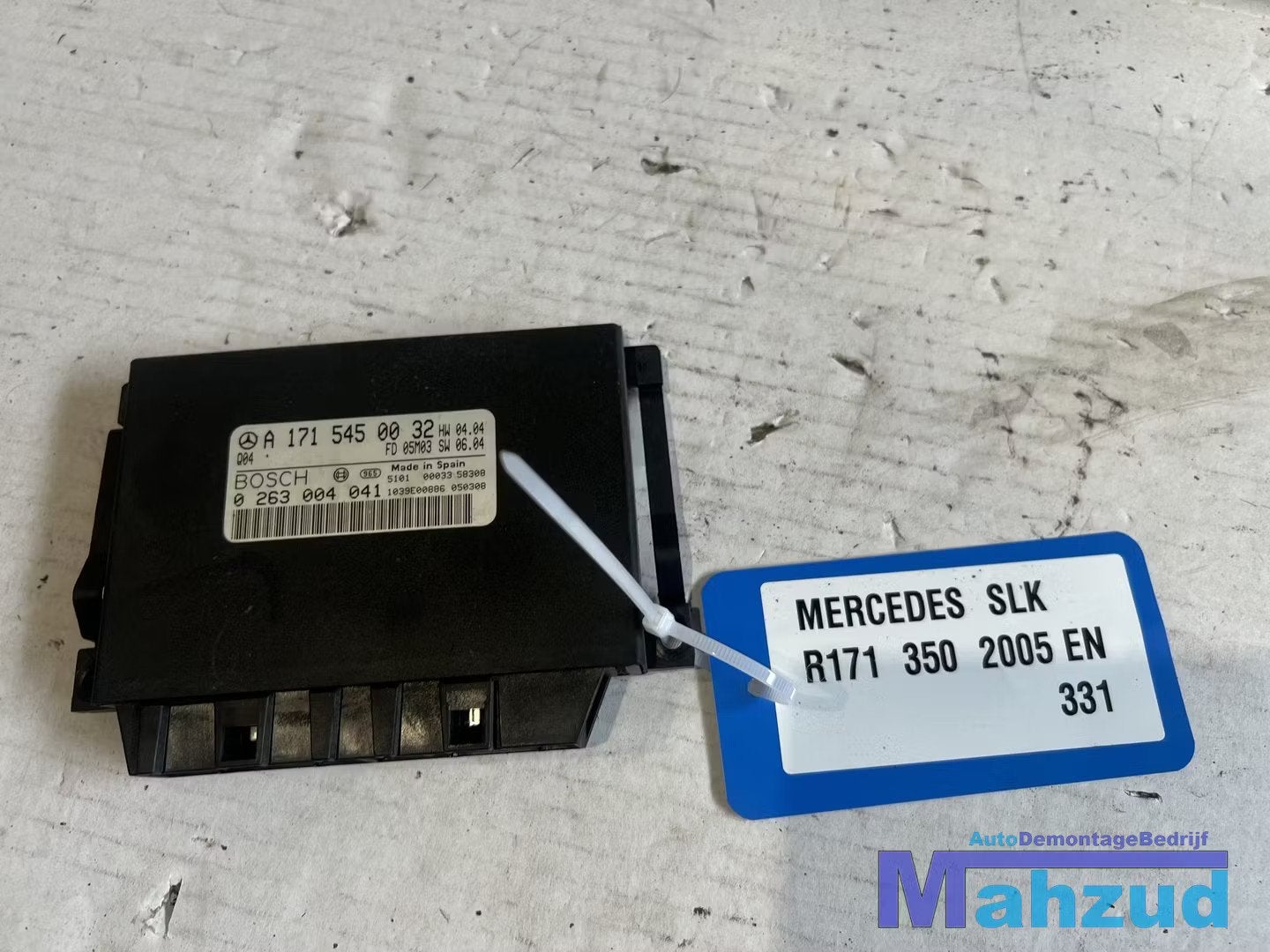 MERCEDES SLK R171 pdc module 2005-2011 A1715450032, Autos : Pièces & Accessoires, Électronique & Câbles, Mercedes-Benz, Utilisé