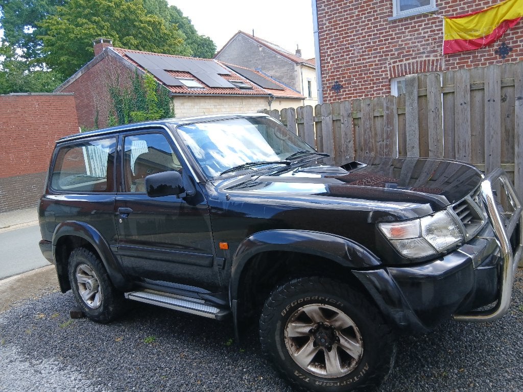Nissan Patrol Y61 3.0 Di Turbo (158 pk), Stof, Beige, Zwart, 158 kW