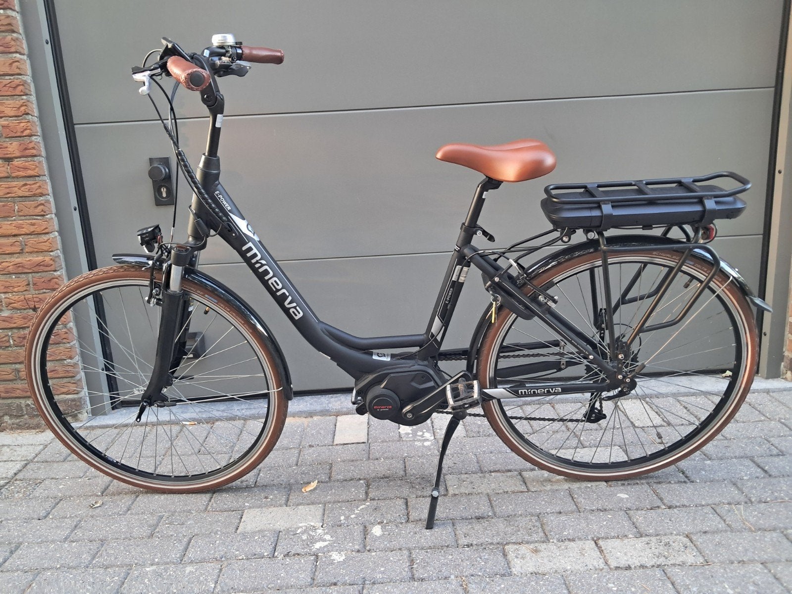 minerva e bike als nieuw, Fietsen en Brommers, Elektrische fietsen, 51 tot 55 cm, Ophalen, Nieuw, 50 km per accu of meer