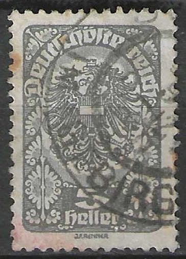 Autriche 1919 - Yvert 190 - Armoiries (ST), Envoi, Affranchi